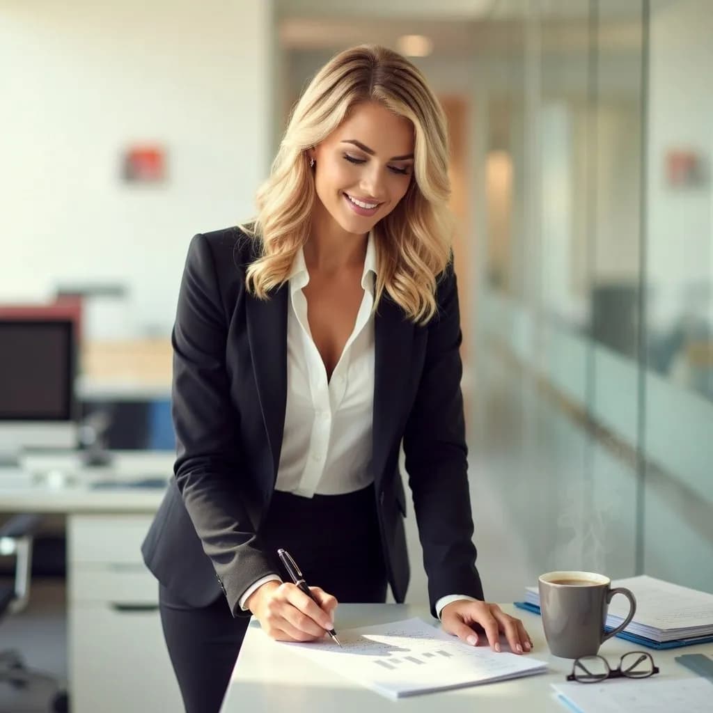 Business owner reviewing funding options with Quick Loans Direct